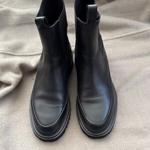 All Saints Black Leather women’s Harlee boots